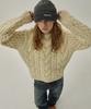 MAGOODGAN Headwear 9316 Melange Black Knit Beanie