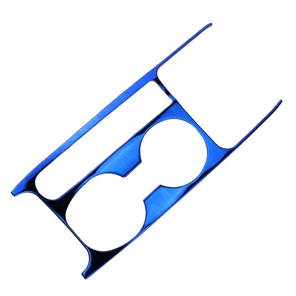 Car Water Cup Decoration Cover Trim Hand Brake Panel Stickers for Nissan Kicks 2017 - 2025 LHD Stainless Steel Accesssories