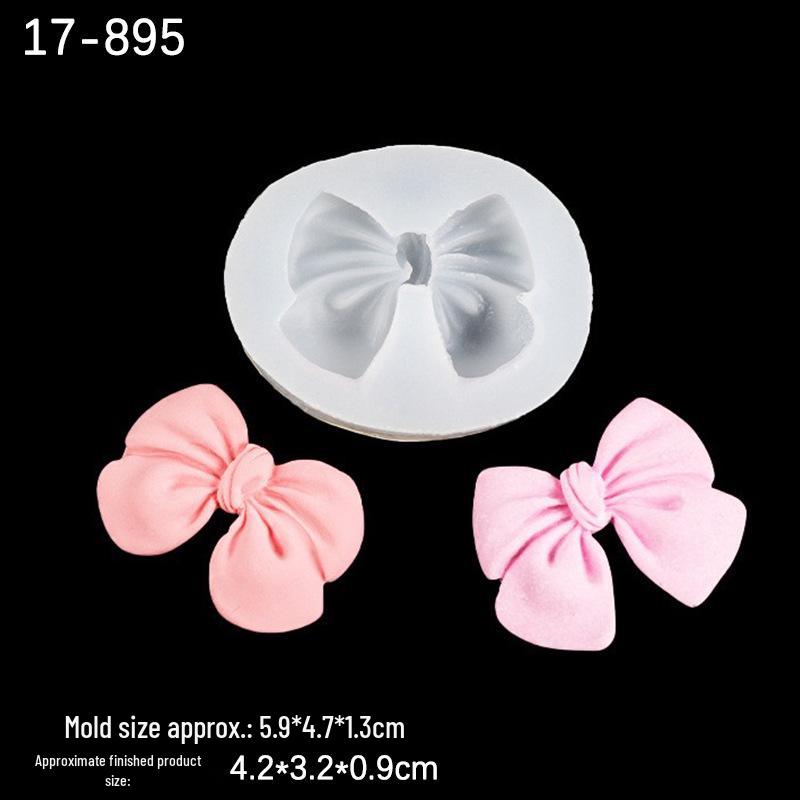 

Форма силіконова на День святого Валентина - Квітка, Серце, Бант Троянда Шоколадний Декор для Торта