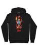 Unisex David Bowie hoodie-Casual Pullover Sweatshirt