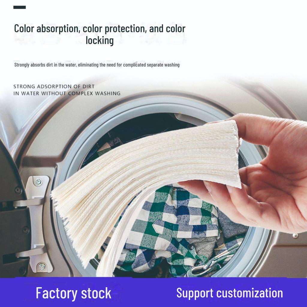 Color-Absorbing Laundry Tablets, Anti-Dye and Cross-Dye Protection