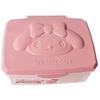 Anime Sanrio My Melody Doll Mini Flip Storage Box Cute Cartoon Portable Multi-purpose Jewelry Makeup Dustproof Storage Box Gifts