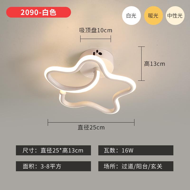 Moderne Deckenleuchte, kreative Deckenleuchte, Metall-Deckenleuchte, LED, Wohnzimmer, Küche, Restaurant, Flur