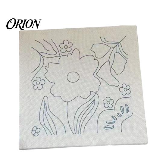 Stress Relief Handcraft Activity DIY Floral Punch Needle Kit, Beginners Embroidery Flower Craft Kit for Adults Pattern, Stitch Carft Adults, Handmade