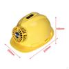 Construction Hard Hat with Fan Thickening Safety Helmet Multifunction Red
