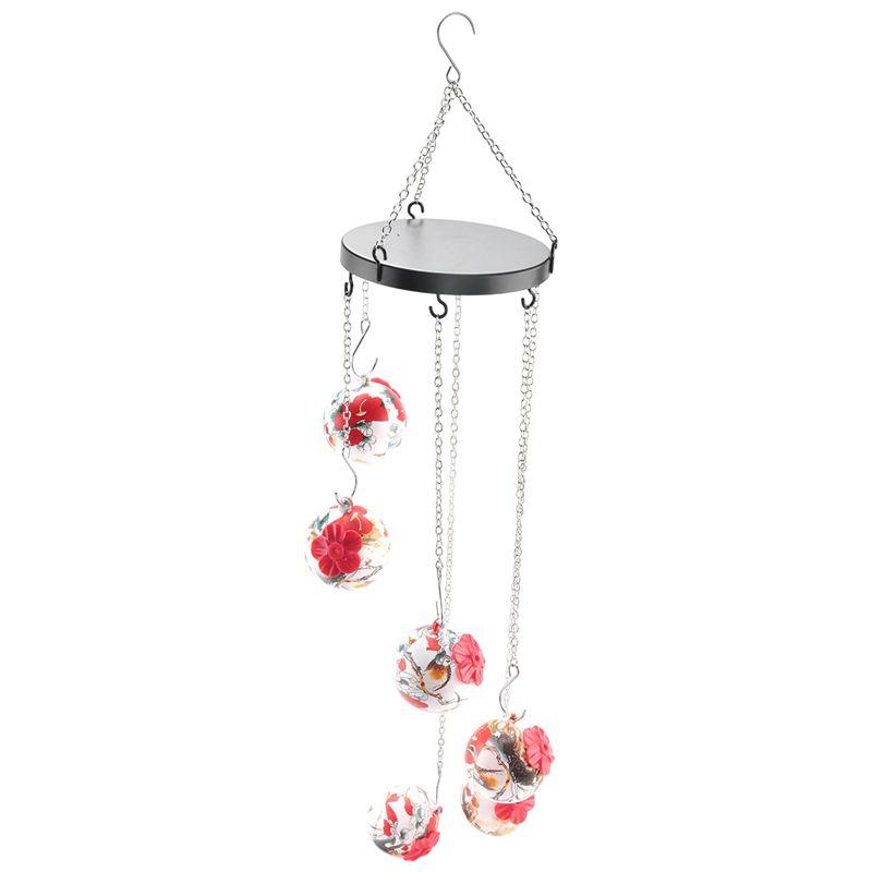 M-Modern-Life Charming Bird Feeders Courtyard Wind Chimes For Outdoors Hanging Ant And Bee Proof,Never Leak A