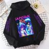 Korean Popular Demon Hunter Children's Hoodie Casual Girl Clothing Autumn and Winter Cute Cartoon Warm Children's Clothing