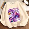 Children's Witch Hunt Team Round-neck Hoodies for Autumn and Winter, Long-sleeved Casual Jackets for Boys and Girls