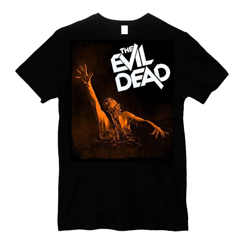 The Evil Dead Retro Horror Movie Tshirt Unisex Classic Film Inspired Graphic Print Casual Short Sleeve Cotton Streetwear Tee Tops