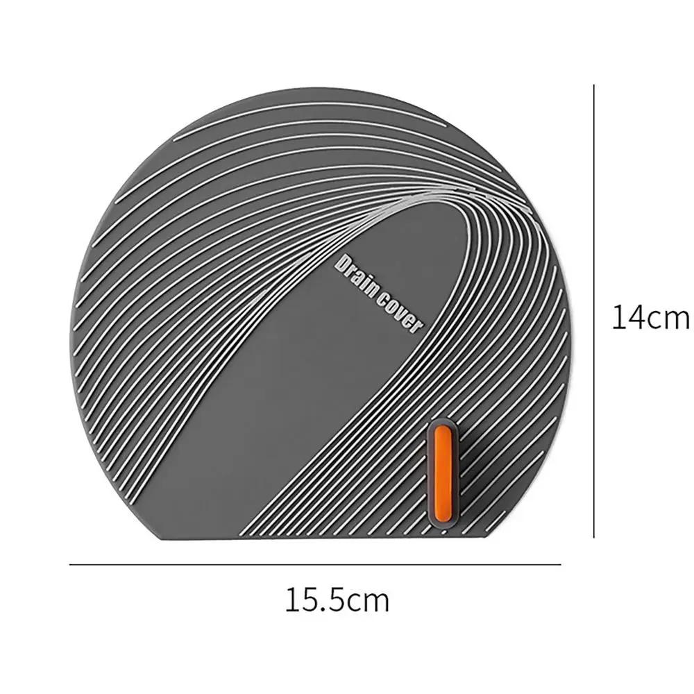 Cute Silicone Floor Drain Deodorant Anti-insect Anti Odor Floor Drain Cover Deodorant Pad Cover for Toilet Shower Sewer