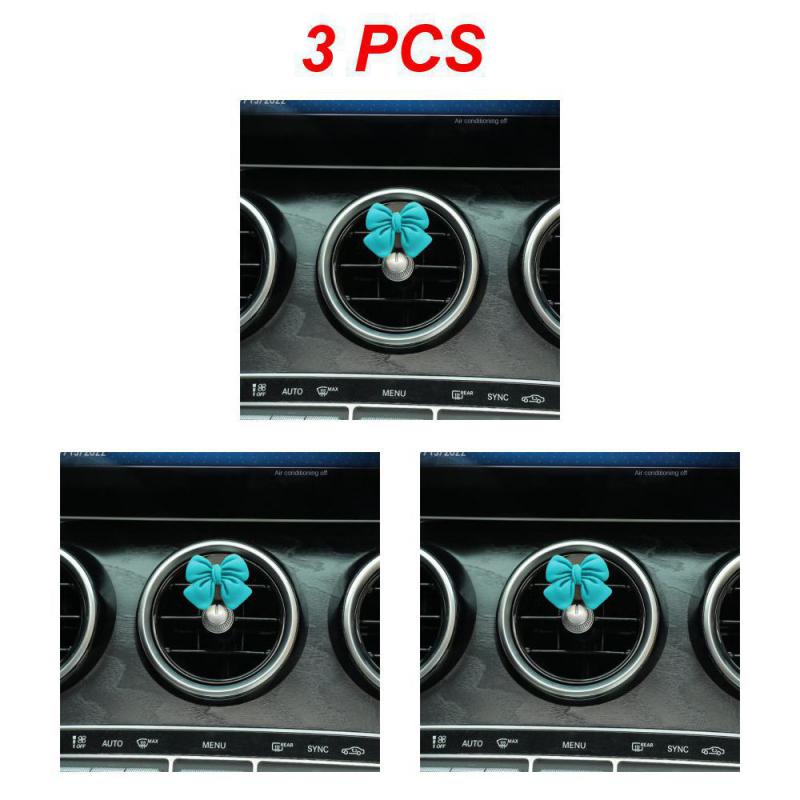 1/5 Pack Car Air Conditioner Replacement Fragrance Air Outlet Freshener Aromatherapy Car Perfume Car Accessories