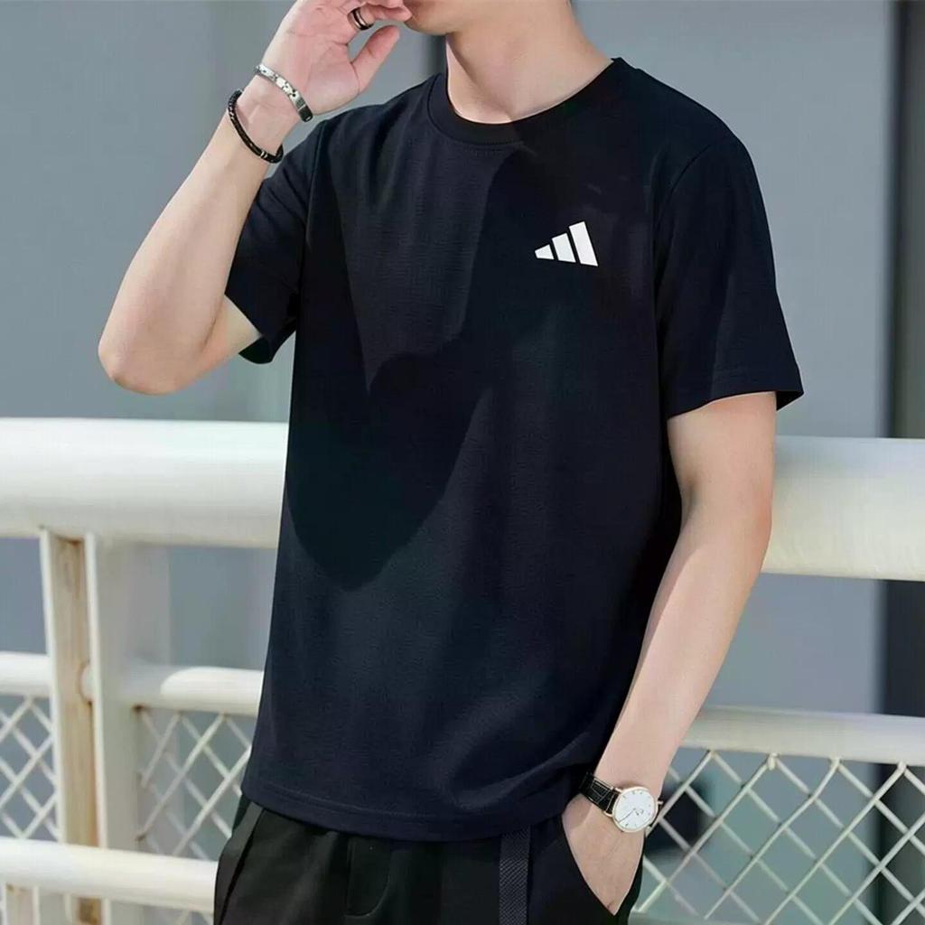 Adidas Sorona Round Neck Pullover Breathable Short Sleeve T-Shirt Men Tops KU6400