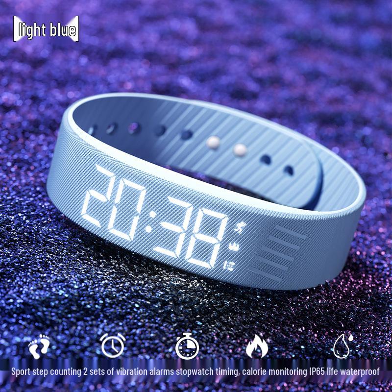 Smartwatch Sport for Girls: Pedometer, Vibration Alarm, Waterproof Multifunctional Bracelet