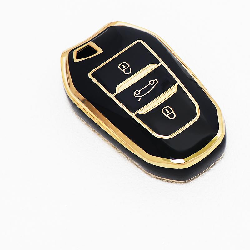 TPU Shell Keyless for Peugeot 308 508 2008 407 5008 301 207 208 3008 206 for Citroen C3 C4 C5 Berlingo Remote Car Key Case Cover