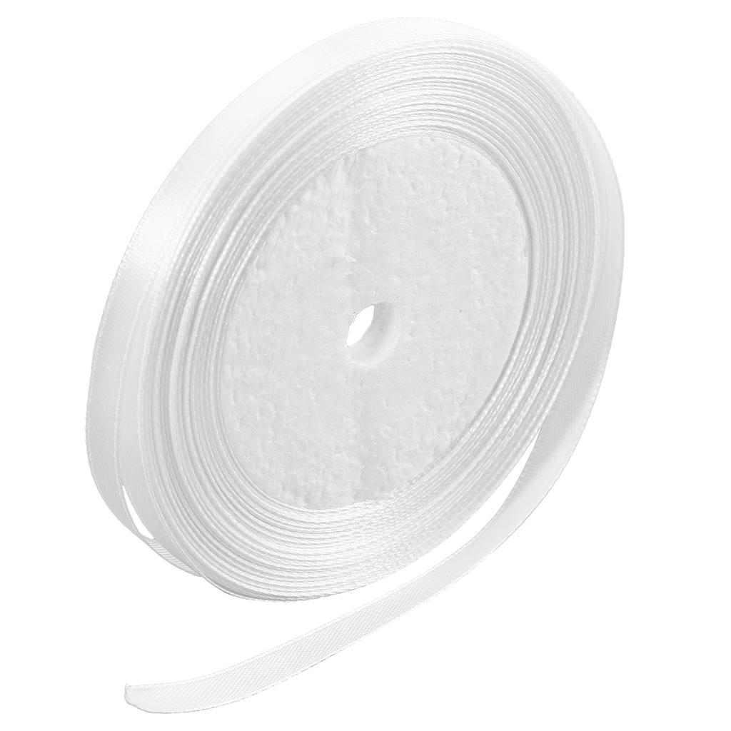 Buy 6mm Wide 25 Yard Polyester Silk Ribbon for Gift Package Gift Crafting Sewing Floral Wedding