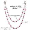 Unisex Rhinestone Double-Layer Hip Hop Waist Chain - Trendy Punk Denim Pants Accessory