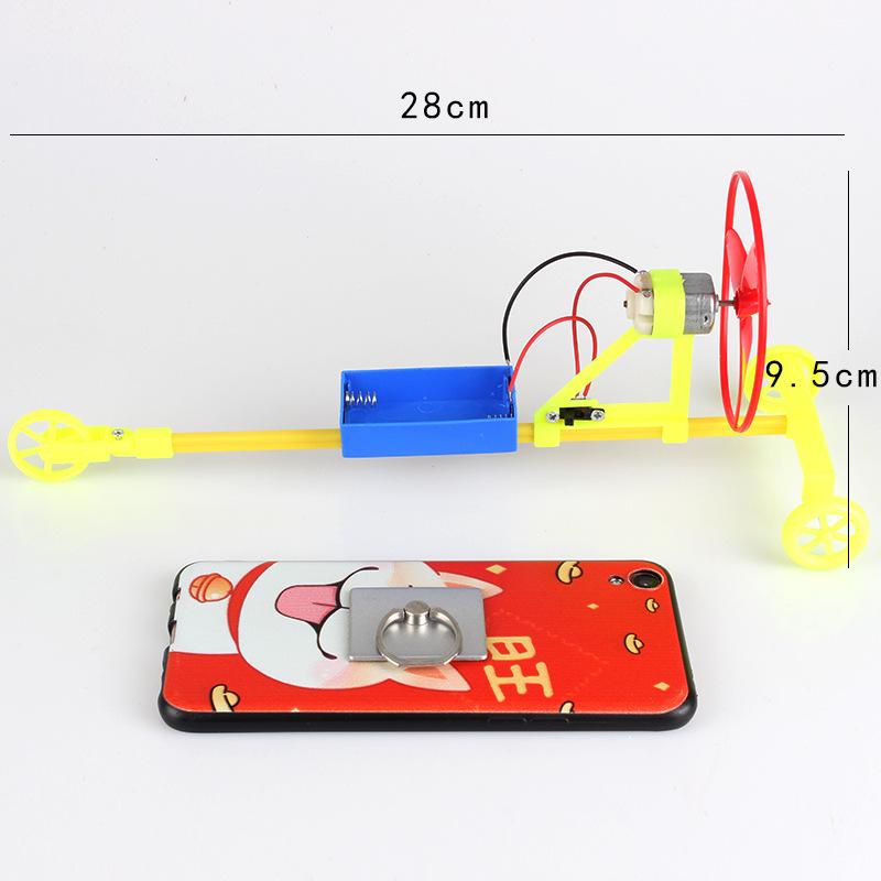 F1 Electric Racing Car Air Paddle Tricycle DIY Assembly Toy