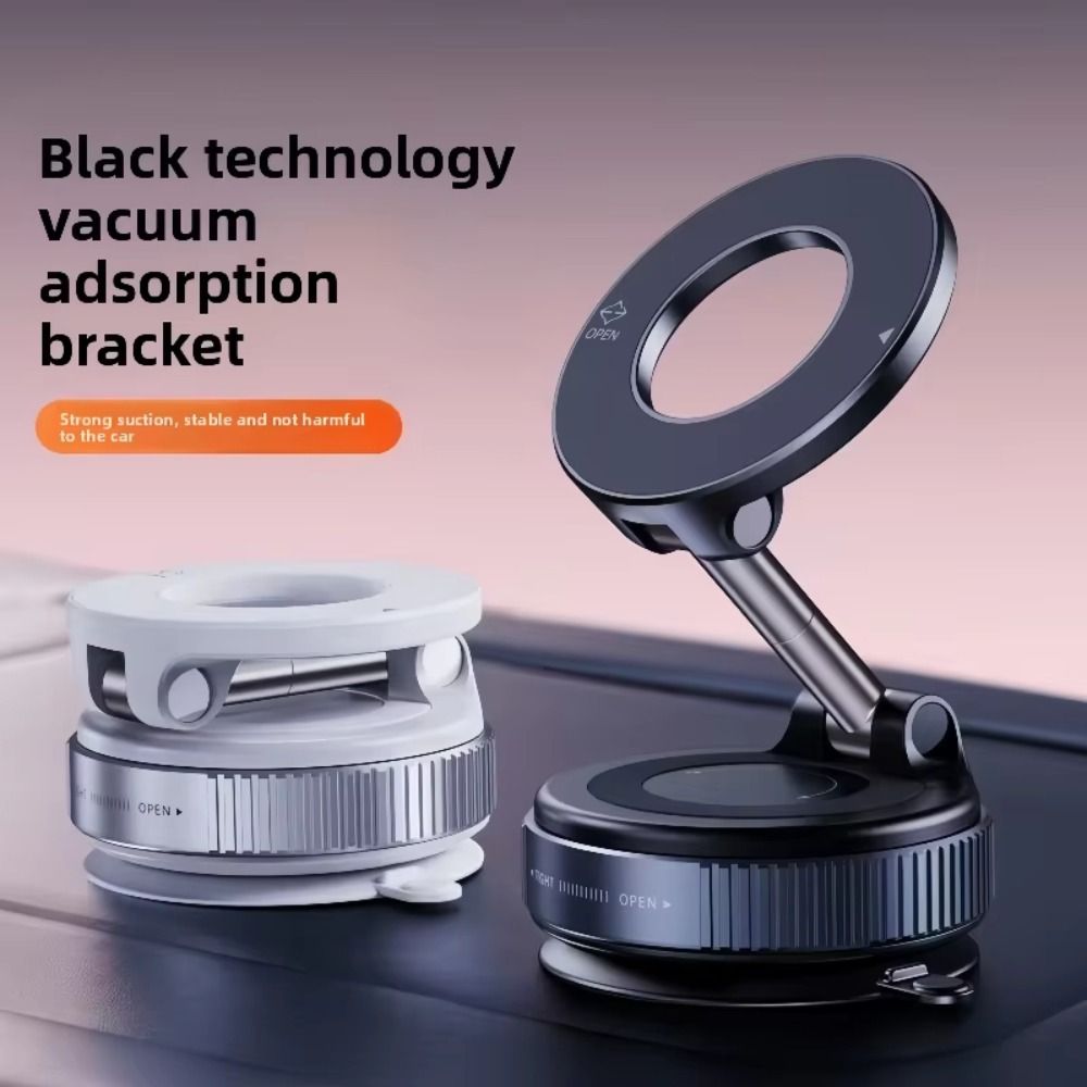 Magnetic Cell Phone Bracket 360° Rotating Travel Phone Stand Auto Navigation Holder Desktop
