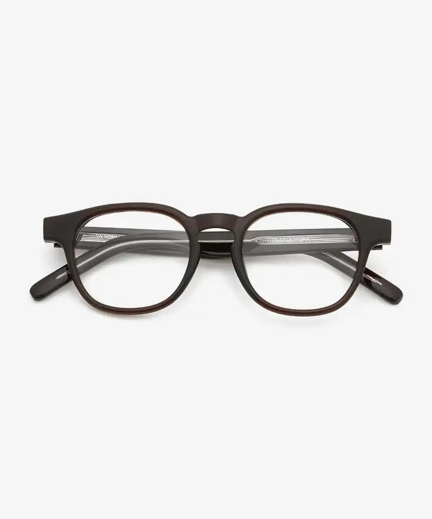 Seutailwokeu Brown Sw Horn 01 Br Stylework Eyeglass Frames
