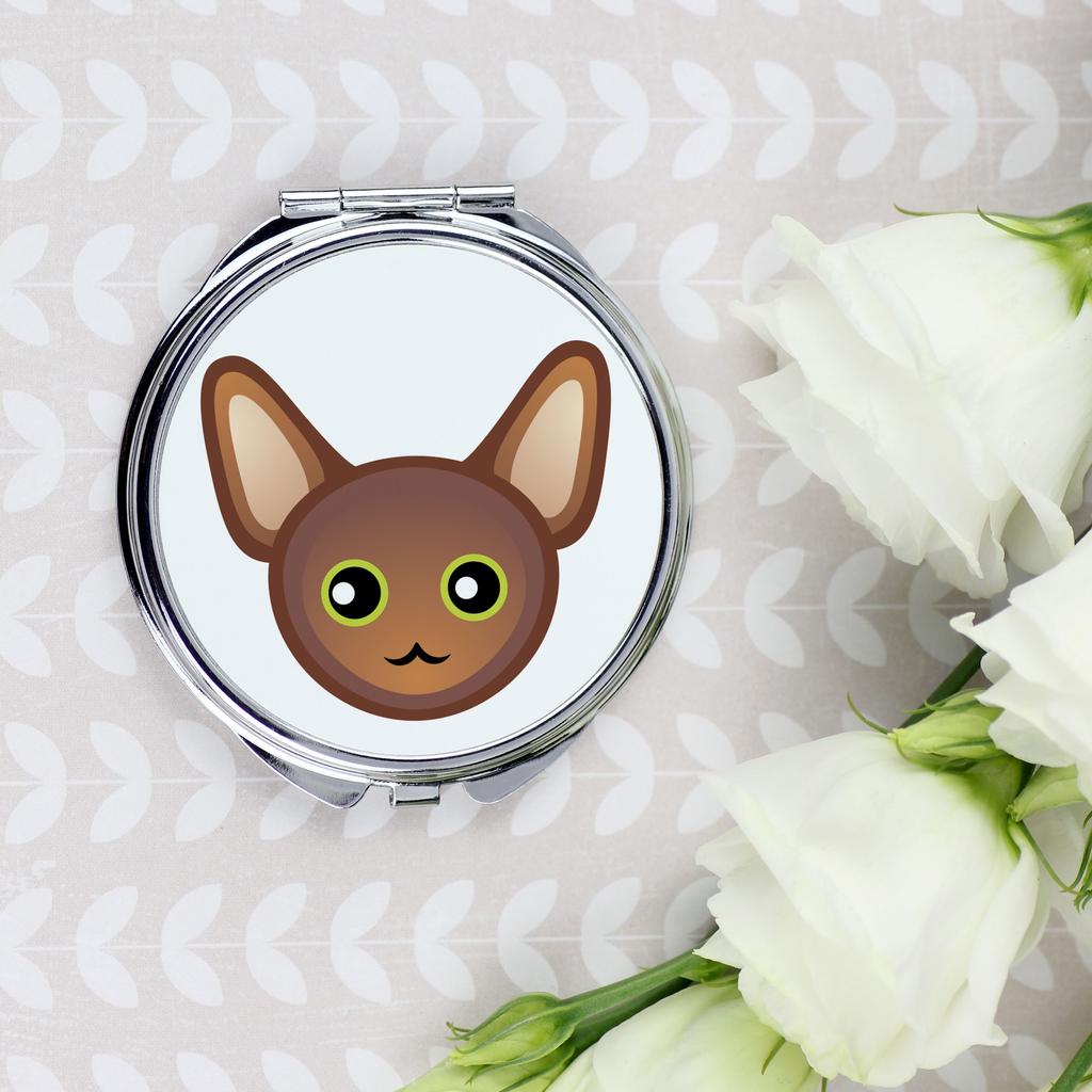 Oriental - pocket mirror for a purse by Art-Dog