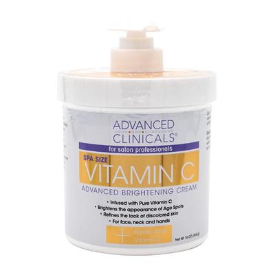 Vitamin C Advanced Brightening Cream, 16 Oz