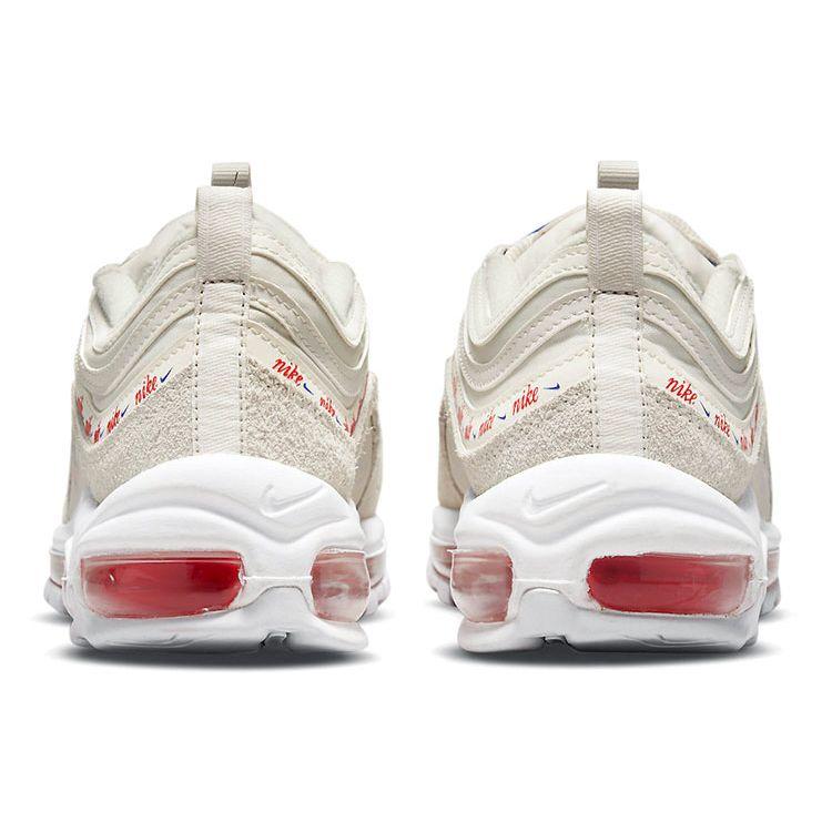 Nike Wmns Air Max 97 SE First Use Osso Chiaro Rosso Universitario Blu Reale Profondo DC4013-001