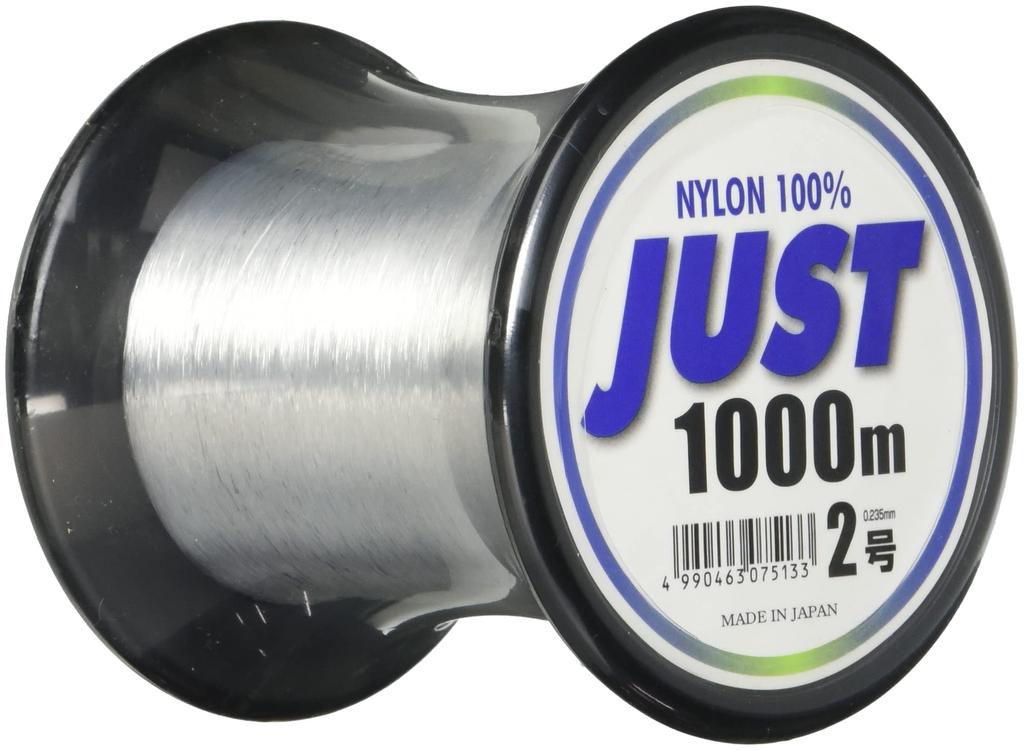 YAMATOYO Nylon Line Just 1000m 2 8lb Clear No.