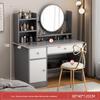 Modern Large Capacity Makeup Vanity with Storage for Bedroom