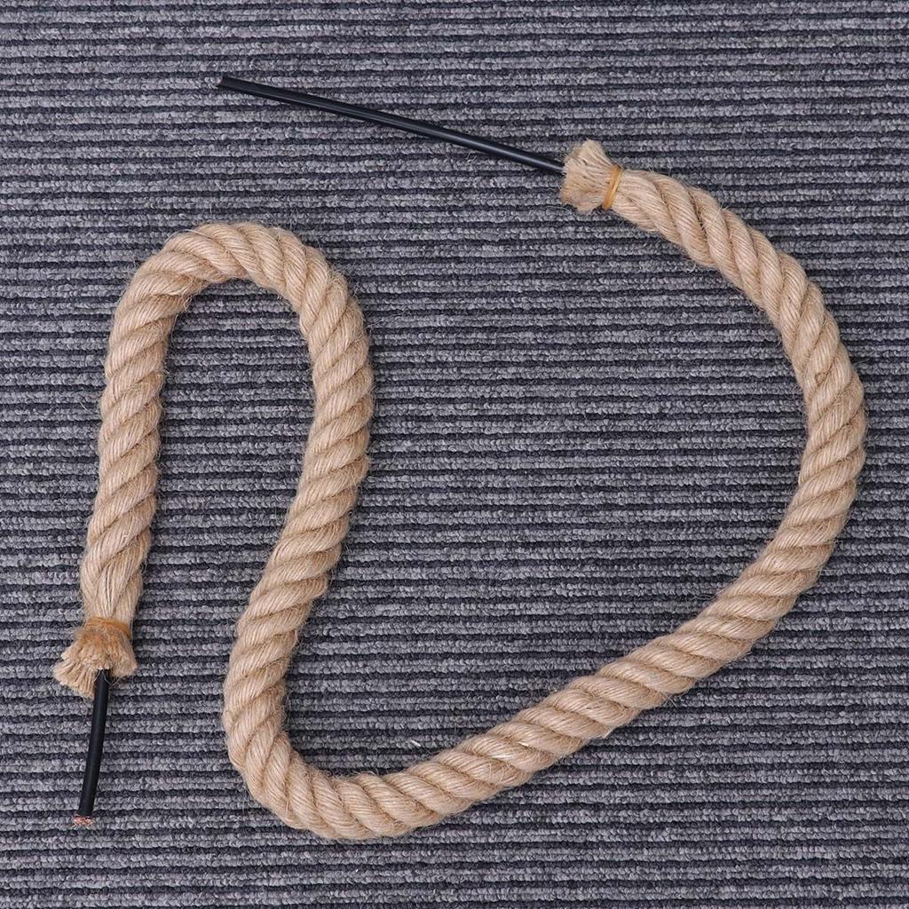 Vintage Braided Hemp Cord Electric Wire for Pendant Table Floor Wall Lamp DIY Lighting Cable Rope Light Wire Cord