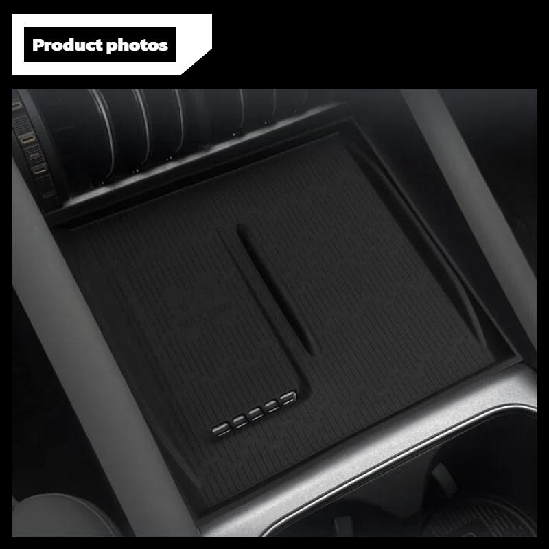 For BYD Atto 3 Evo 2025 2026 Wireless Charging Pad Car Phone Charger Anti-Slip Mat Protective Cover Auto Interior Accessories