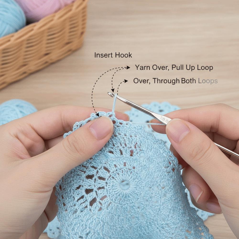 16pcs Thread Crochet Knitting stitching tools Set Metal Crochet stitching tools DIY Craft