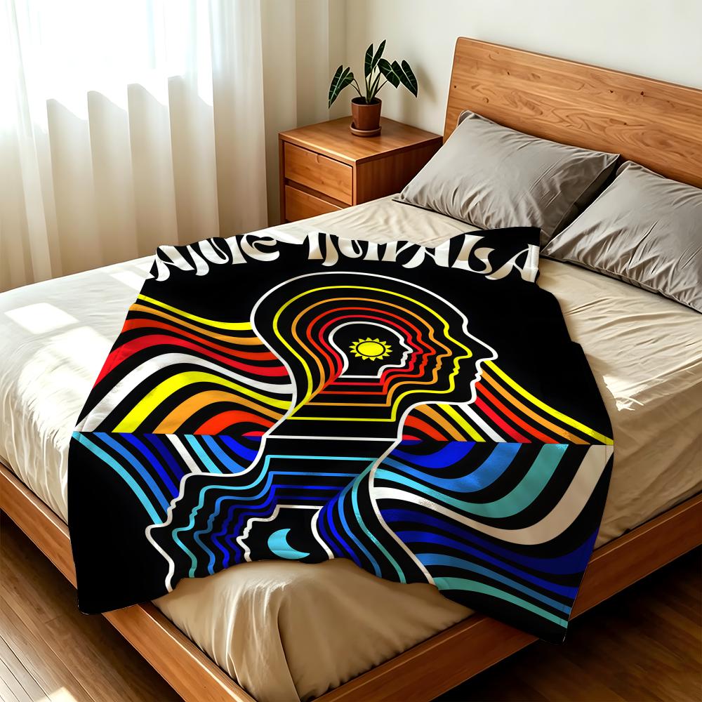 Band T-Tame.I-Impala Throw High-Density Short Plush Blanket Soft Skin-Friendly For Sofa Nap Air-Conditioned Room