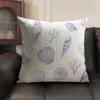 Cushion Cover Simple Shell Breathable Linen Organic Fabric DoubleSided Printing Sofa Pillow Case Home Decor