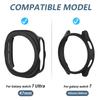 PC Hollow Case for Samsung Galaxy Watch 7 Ultra 47mm Accessories Frame Protective Hard Bumper Galaxy Watch 7 FE 40mm 44mm Cover