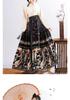 2024 Autumn Women's Phoenix Dance Print Hanfu Set - Ming Dynasty Inspired Chinese Daily Wear