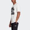 Adidas Originals Trefoil Msg Ss Tee With Earth Logo Men Tops White FM2256