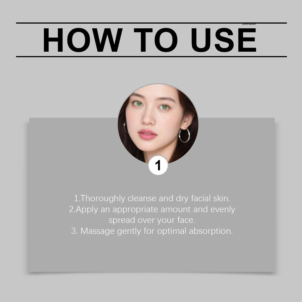 Facial Moisturizing Care Cream, Light Texture, Gentle Skin-friendly Cream, All-weather Moisturizing Care, Daily Basic Facial Skin Care 30g