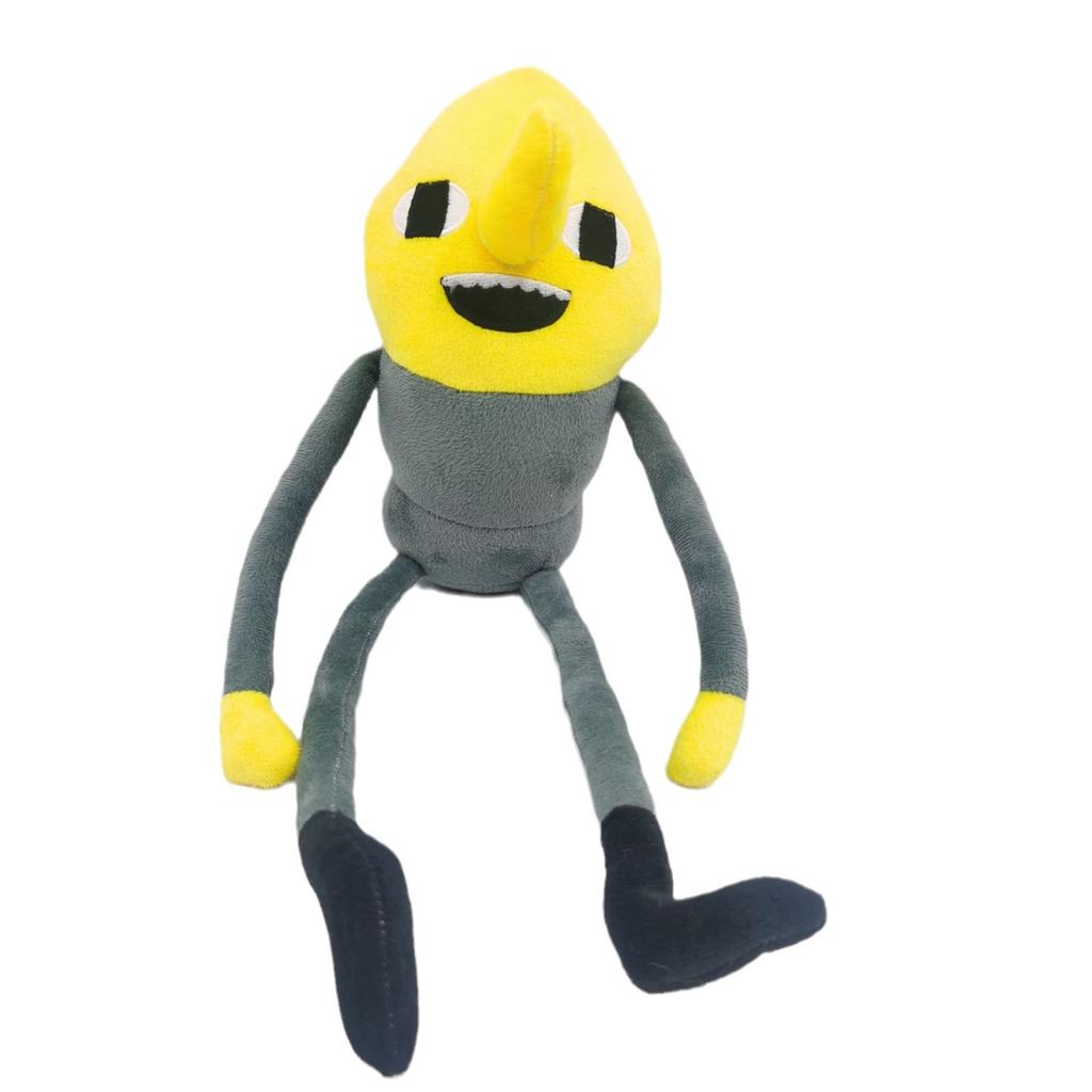 Κανονικού Μεγέθους Lemongrab Μακροπόδης Κούκλα Λεμονιού Δούκα Κούκλα Βελούδινη