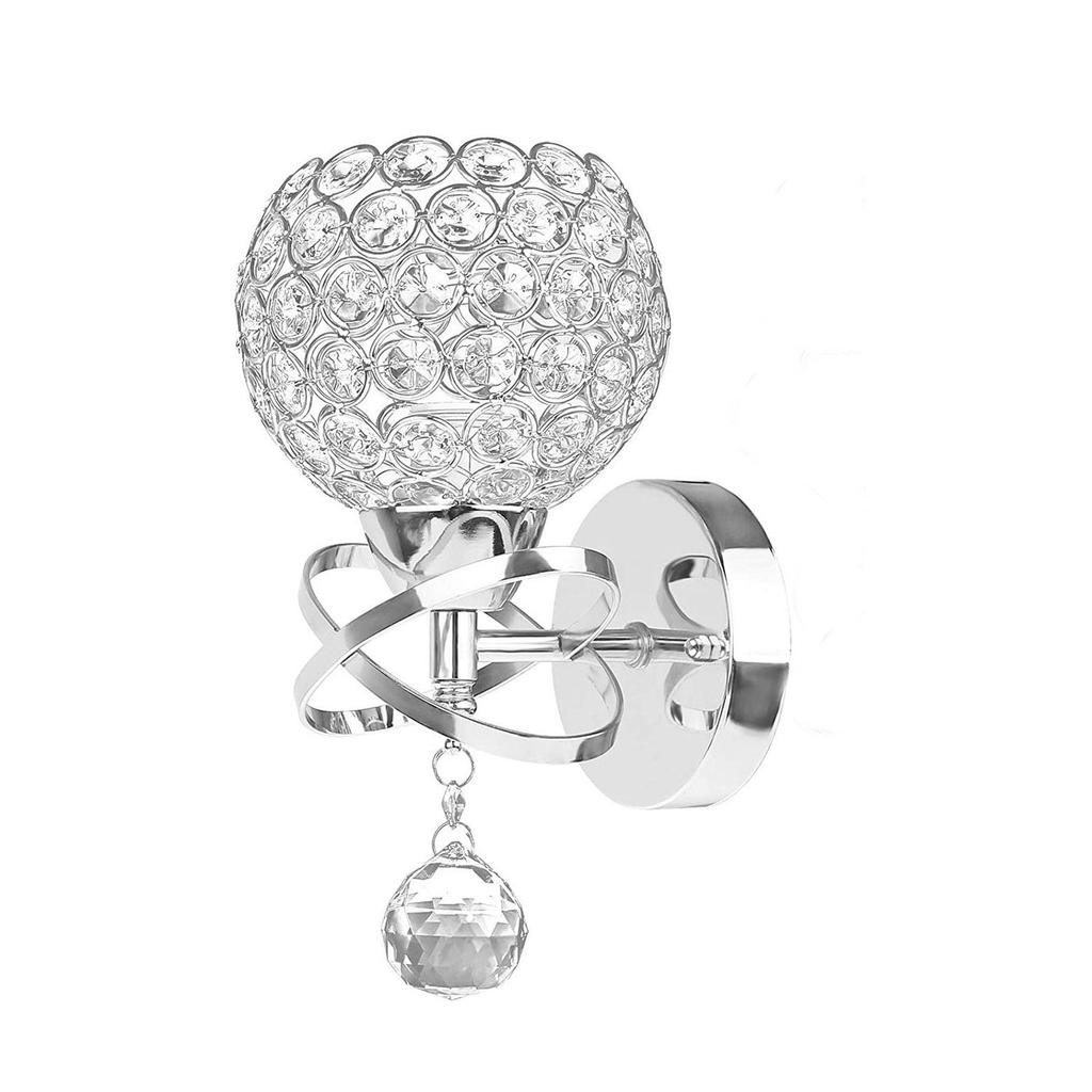 American Modern Crystal Vanity Light for Bedroom Mirror or Cabinet