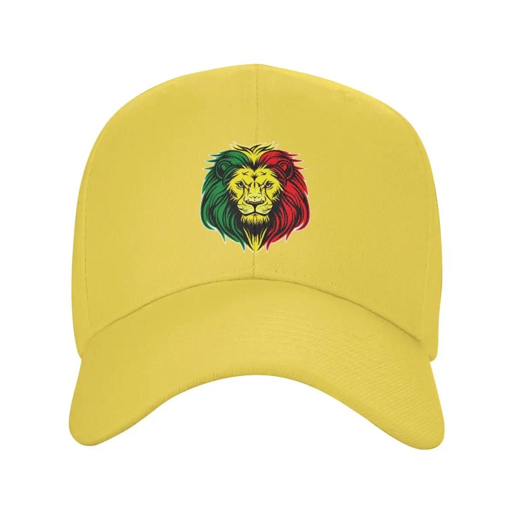 Berretto da Baseball Personalizzato Reggae Giamaicano Rasta Leone per Unisex Donna Regolabile Bandiera Giamaica Cappello Papà Orgoglioso Berretti Snapback da Esterno