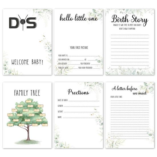 Těhotenský deník poprvé maminky se samolepkami Kapsy na památku Plánovač těhotenství s milníky kalendáře Kontrolní seznamy