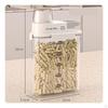 Rice Storage Container DampnessResistant Bin Includes Measuring Cup Sealed Grain