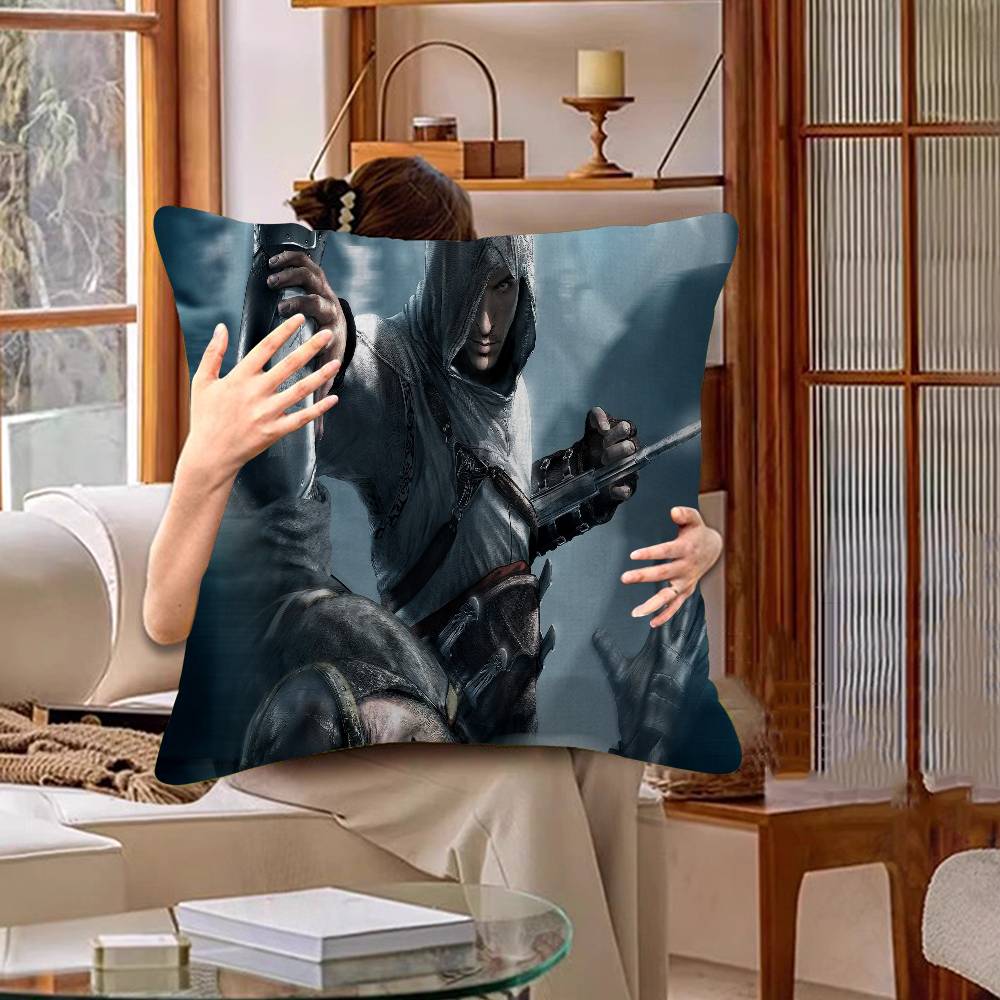 Gamer A-assassin S Creed Cushion Cover Decorative Pillow Sofa Home Decor Case Pillow Cases