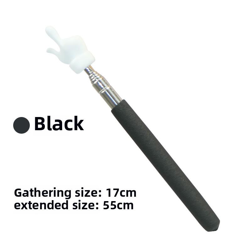 Retractable Simplicity Cute Pointer for Teacher Jelly Color Cute StainlessSteel Telescopic N StainlessSteel Finger Hand Pointer