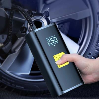 6000mAh 150PSI Inteligentná vzduchová pumpa Digitálny hustič pneumatík Auto Prenosná vzduchová kompresorová pumpa pre Auto Auto Motocykel Bicykel Nafukovací