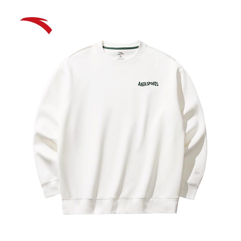 Anta Men s Loose Fit Printed Crewneck Sweatshirt 185/2XL