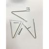 Steel Ring Shaping Buckle for Clothing and Swimwear Accessories