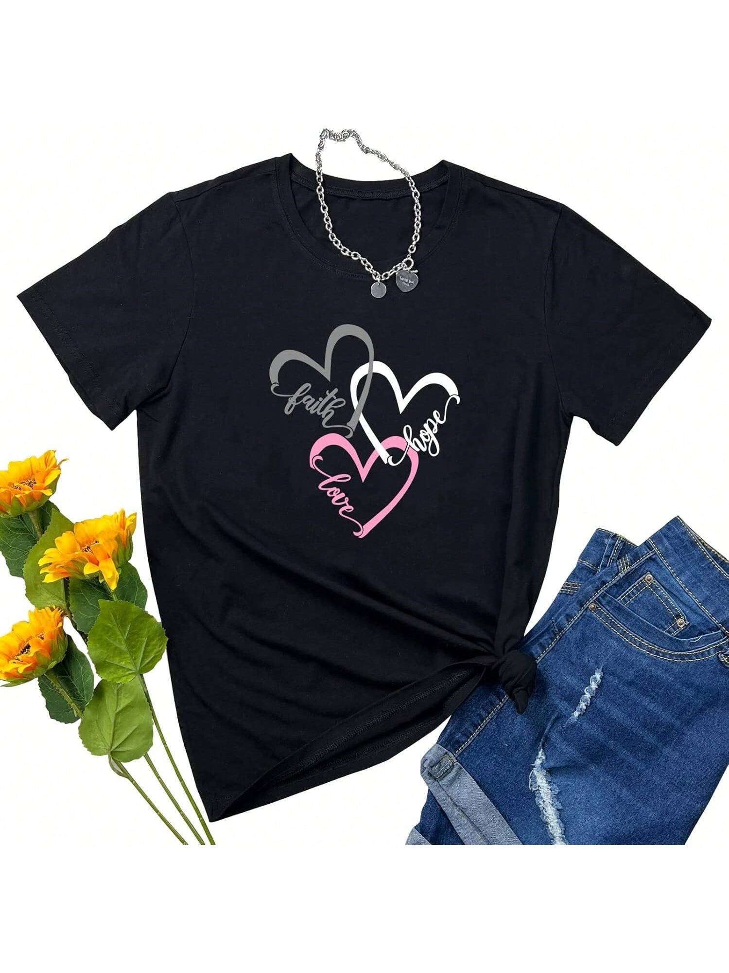 YITAN Wounisex Graphic Tees Casual Soft Cotton T Shirts S разноцветный