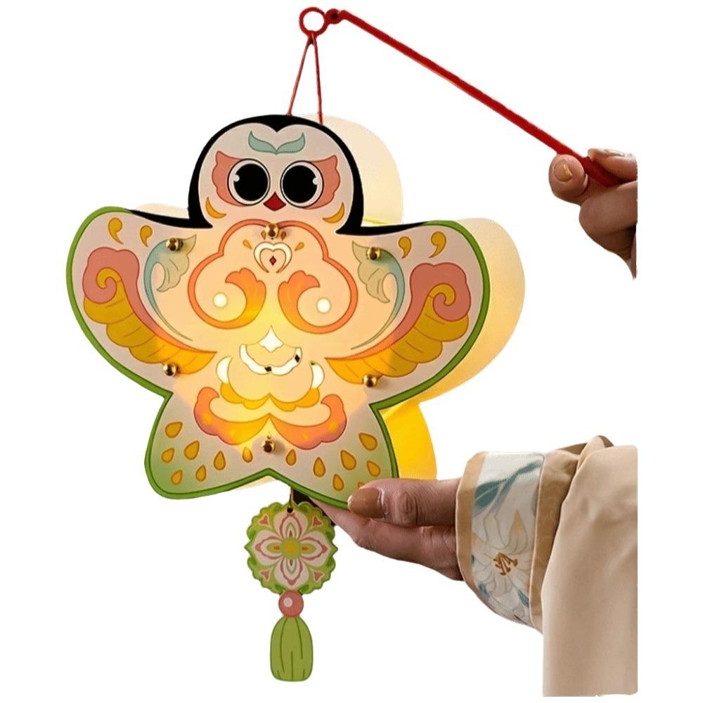 Butterfly Children's Hand-held Lanterns Paper Luminous Lantern Mid-Autumn Festival