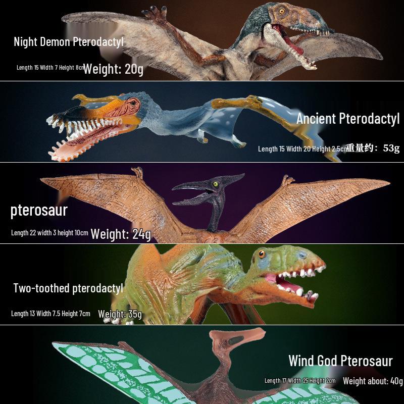 Children's Dinosaur Toy Set: King Kong, Tyrannosaurus Rex, Aurochs, Pachycephalosaurus, Spinosaurus, Therizinosaurus Model.